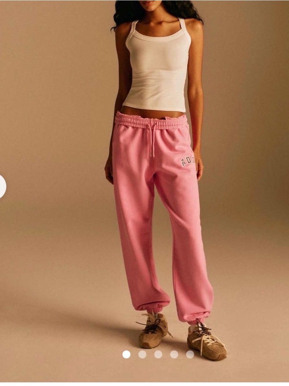 Adanola Candy Pink ADA Logo Sweatpants